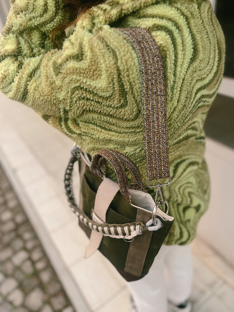 SANDY GREEN BAG 