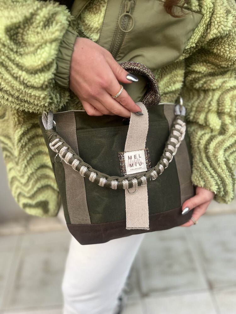 SANDY GREEN BAG 