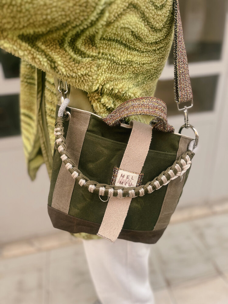 SANDY GREEN BAG 