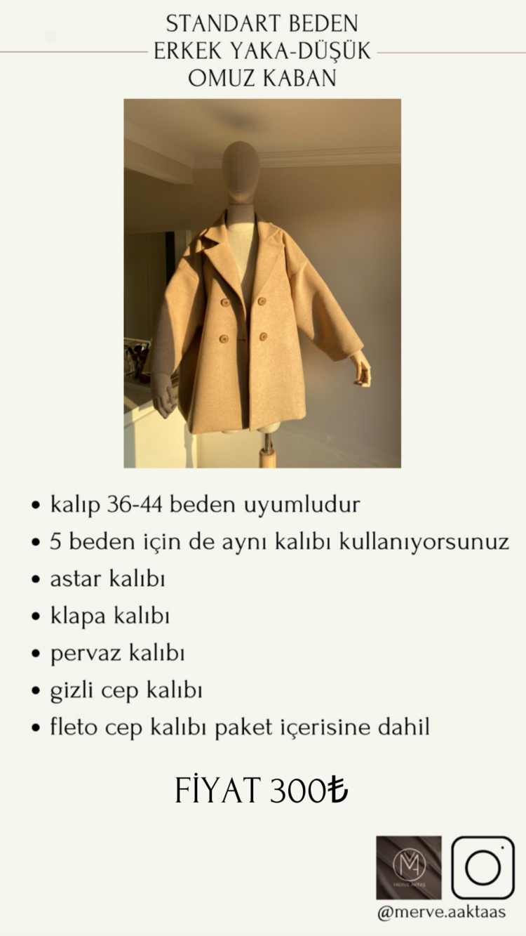 36-44 BEDEN STANDART OVERSİZE KABAN