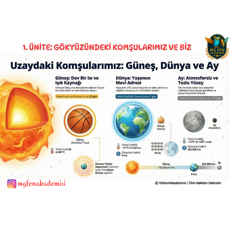 MG Fen Akademisi: 5. Sınıf Fen Kapsülü (LGS Yolunda İlk Adım)