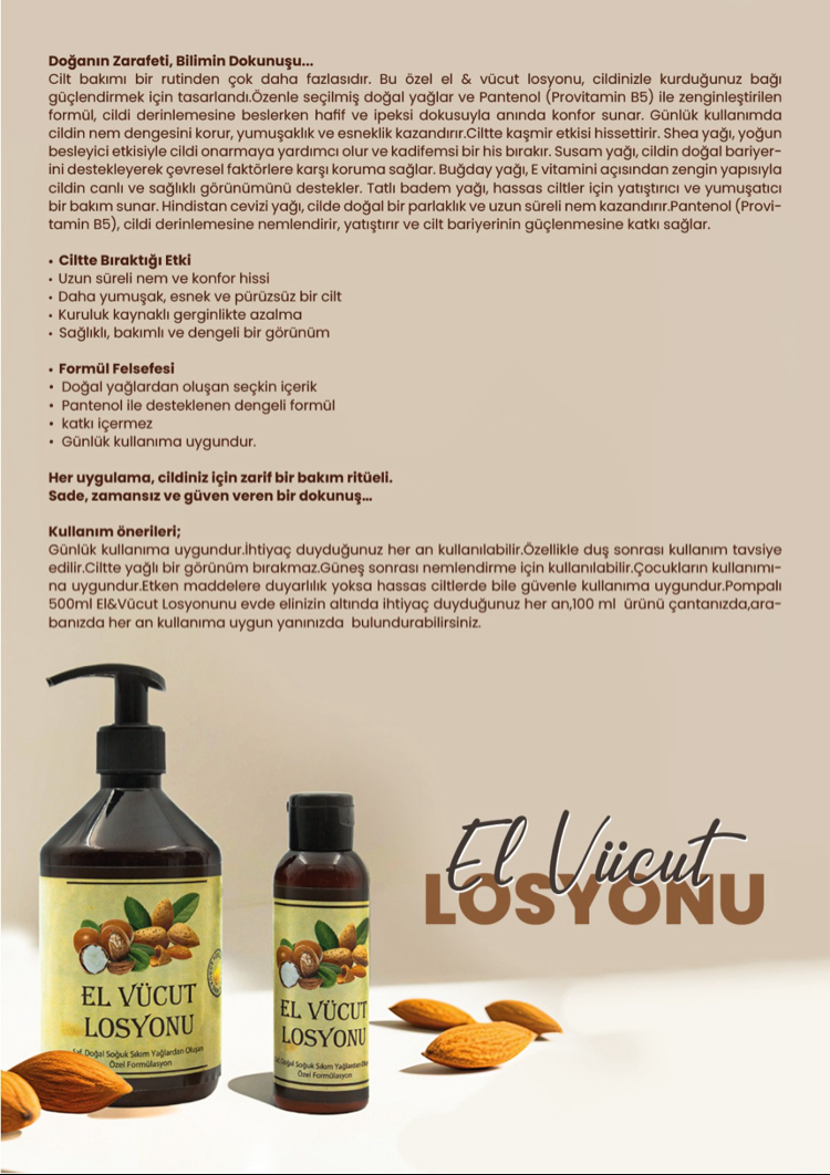 El&Vücut Losyonu (500 ml)