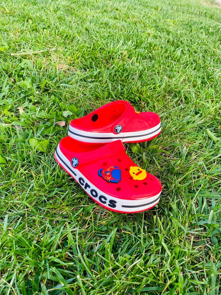 Çocuk Crocs Kırmızı