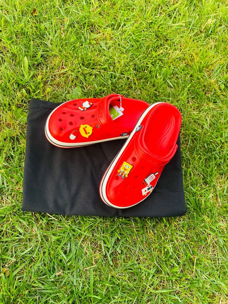 Crocs Unısex Kırmızı Terlik Sandalet