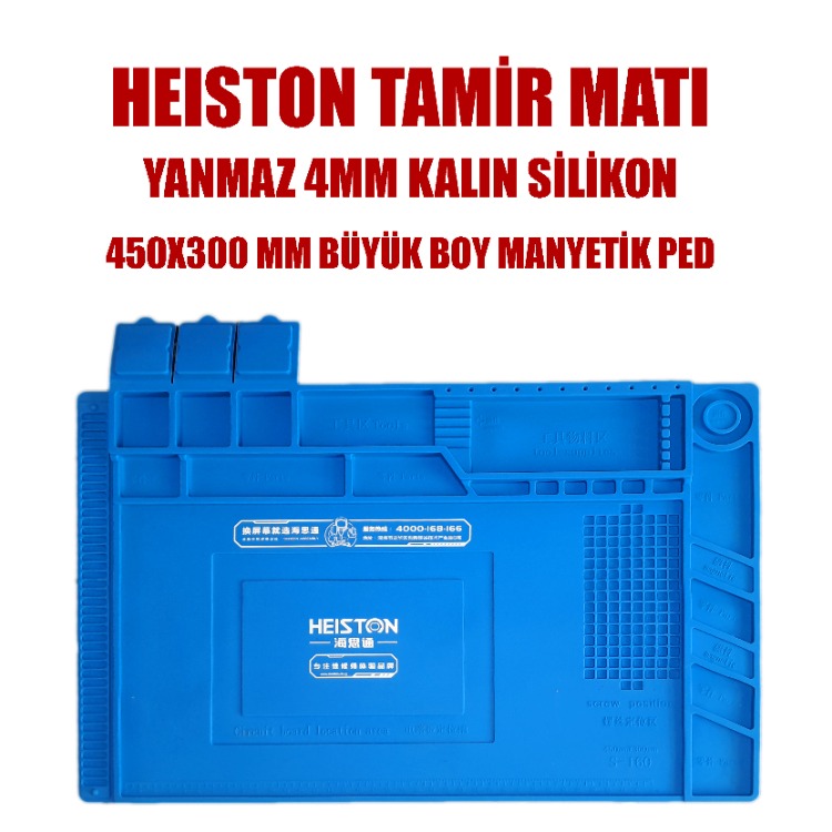 HEISTON YANMAZ SİLİKON BÜYÜK BOY TAMİR MATI