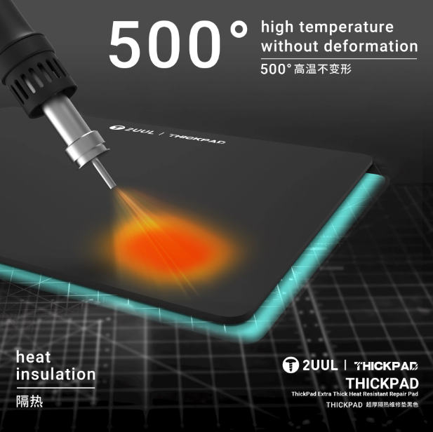 ThickPad 500 Derece Sıcaklığa Dayanıklı Tamir Pedi 500mm*350mm*5mm