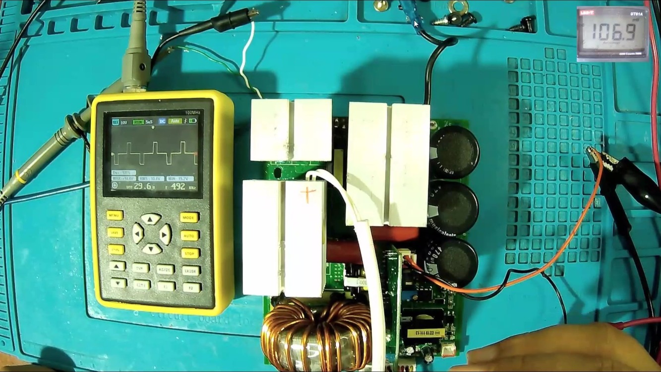 INVERTER KAYNAK MAKİNESİ OSİLOSKOP İLE AKIM AYARI DİJİTAL ÜRÜN