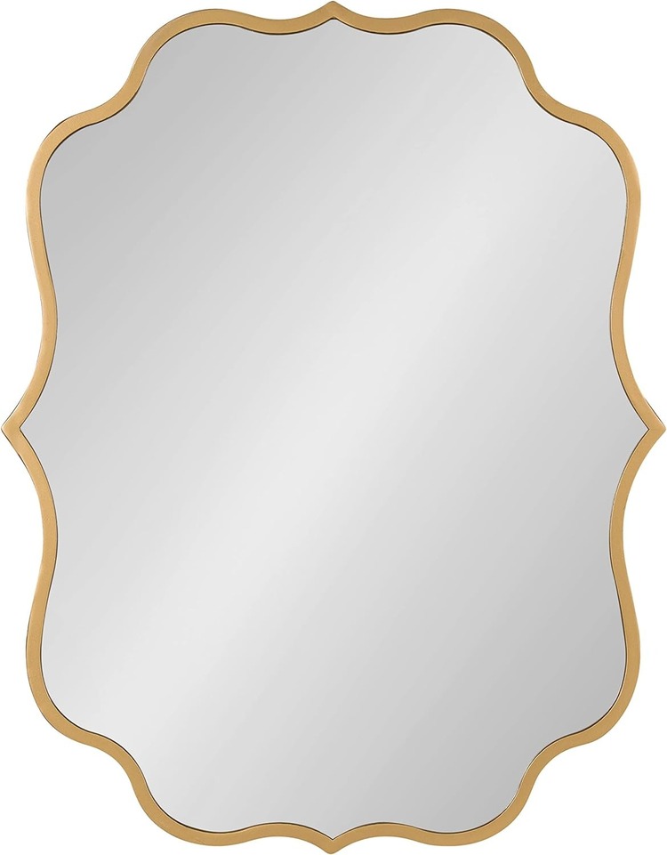 60x80 Gold Çerçeveli Asimetrik Ayna