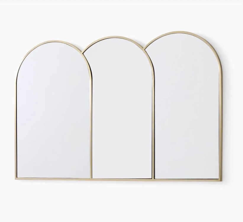 80x125 Gold Çerçeveli Ayna