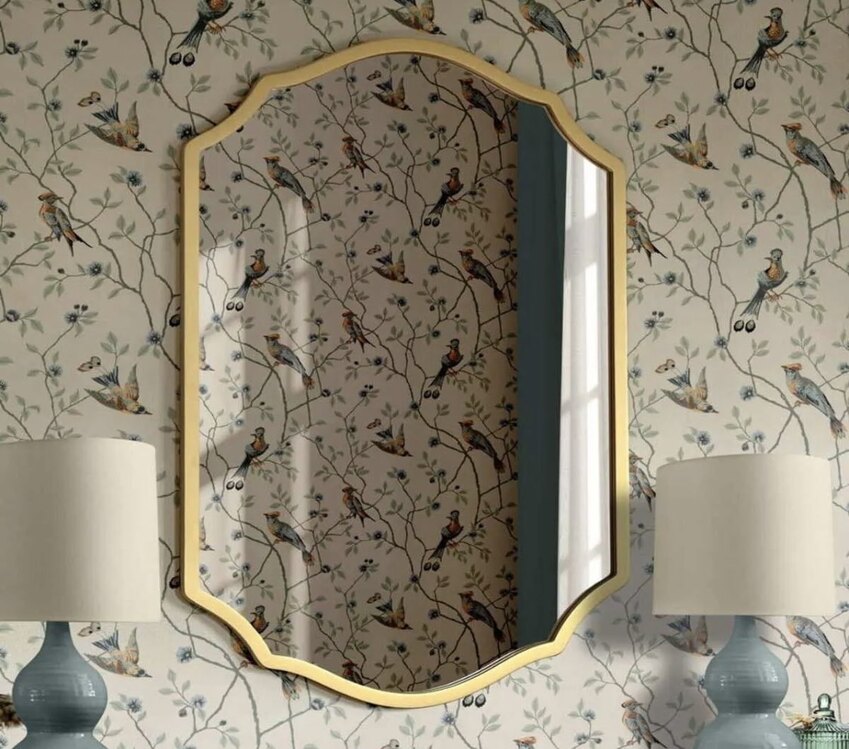 60x80 Gold Çerçeveli Ayna