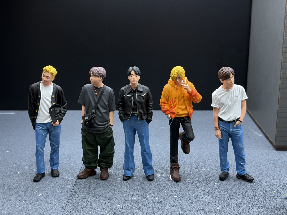 1/18 Japon Erkek Figür Seti
