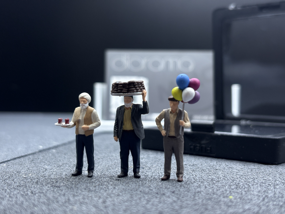 1/64 Seyyar Satıcılar Figürü