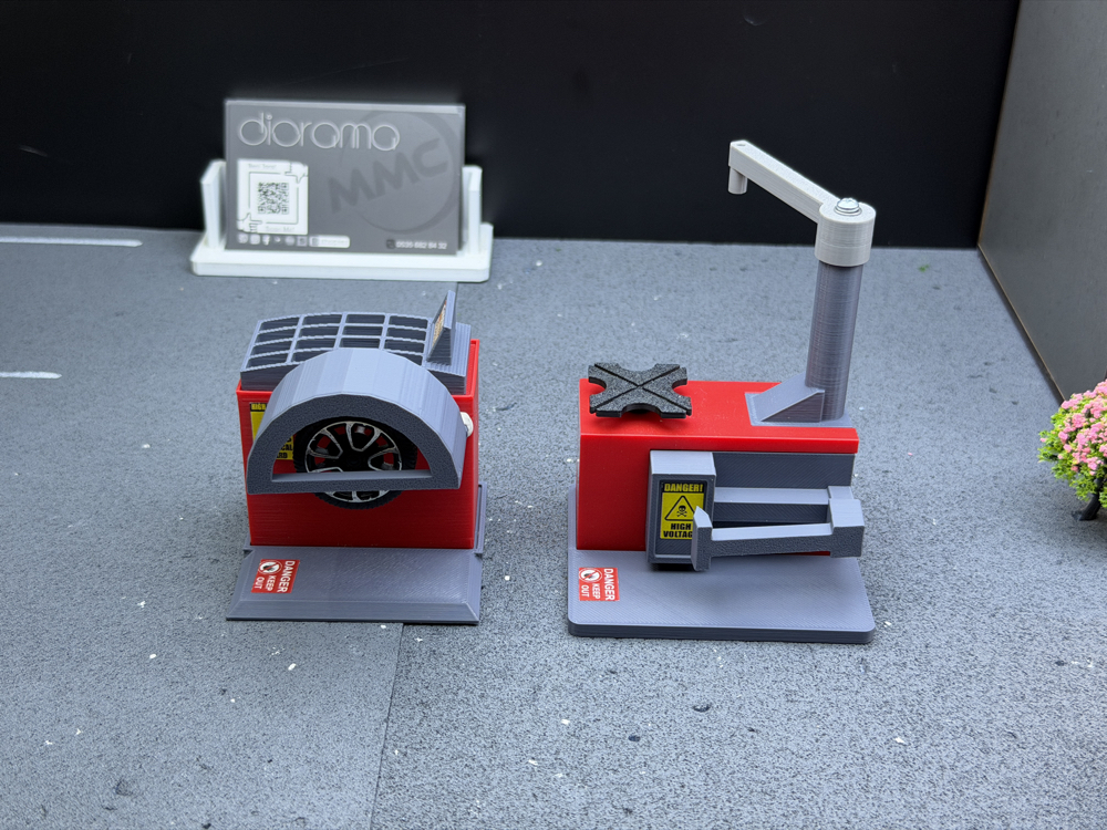 1/18 Lastik ve Balans Makinesi