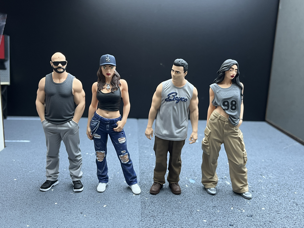 1/18 Genç Sokak Stili Figür Seti