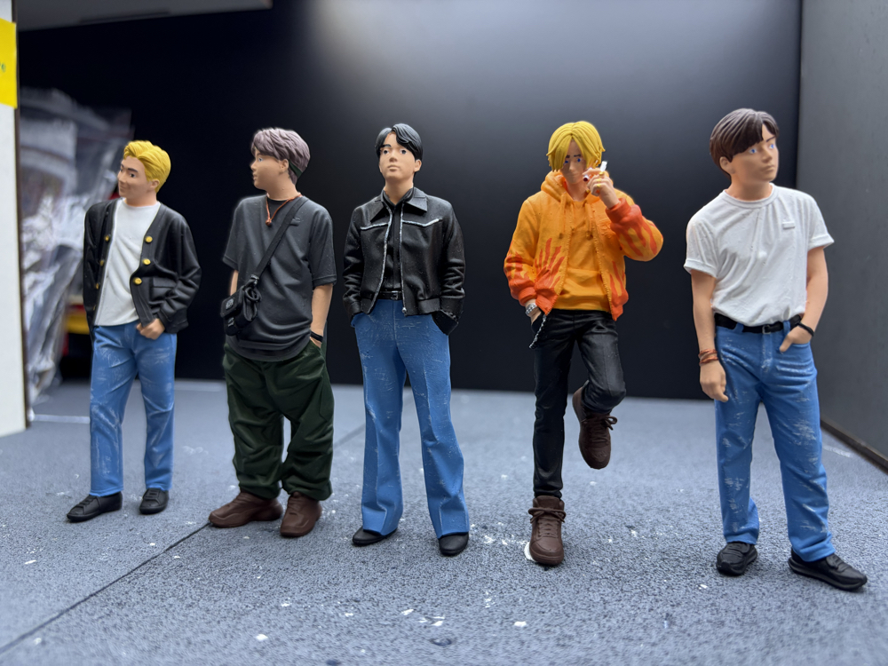 1/18 Japon Erkek Figür Seti