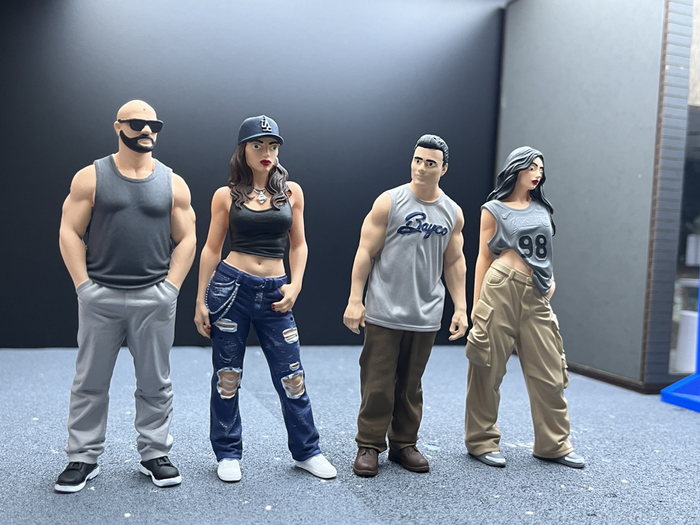 1/18 Genç Sokak Stili Figür Seti