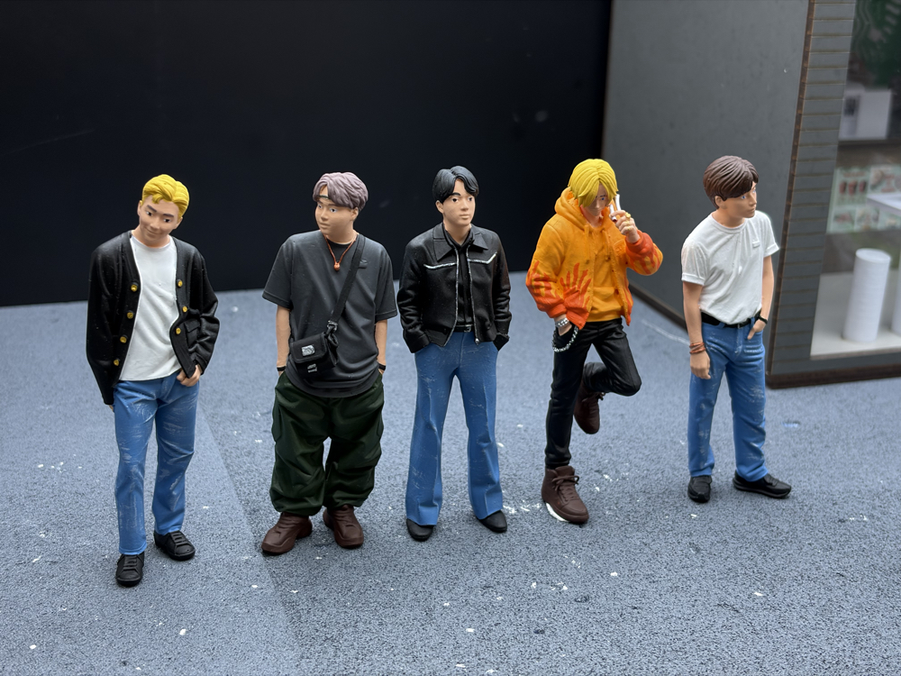 1/18 Japon Erkek Figür Seti