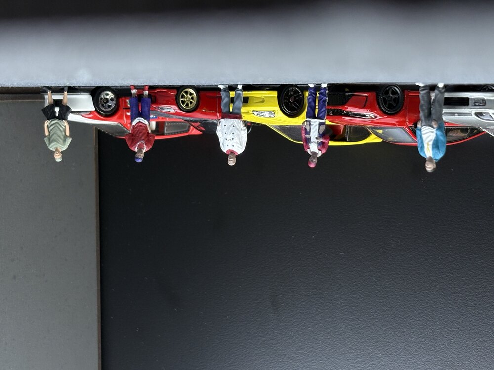 1/64 Gang Figür Set - Standlı