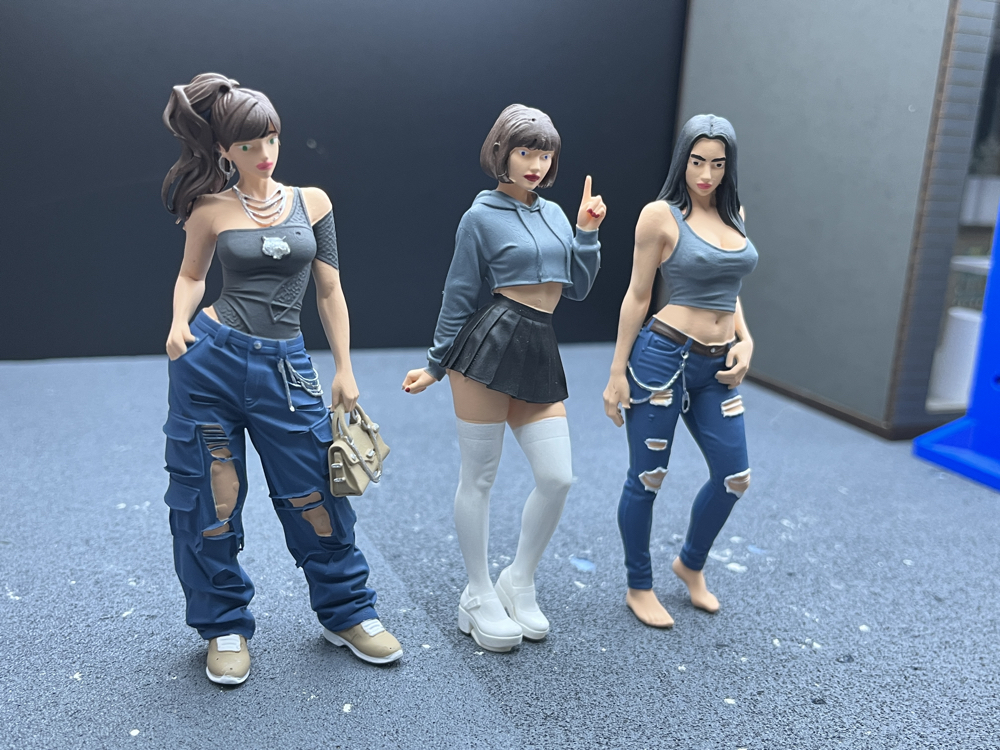1/18 Genç Kız Figür Seti