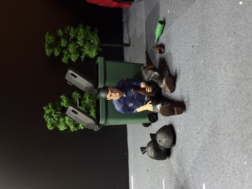 1/18 Sokak Stili Figürü