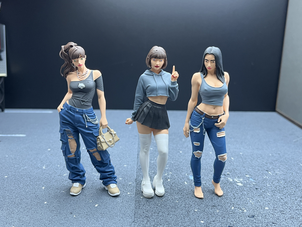 1/18 Genç Kız Figür Seti