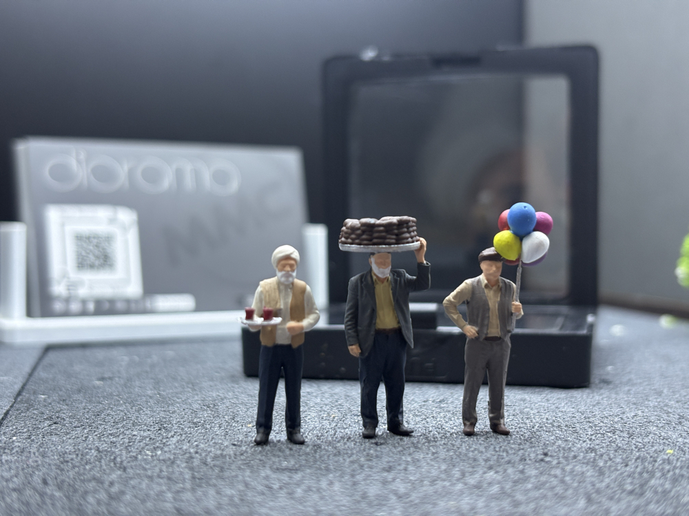 1/64 Seyyar Satıcılar Figürü