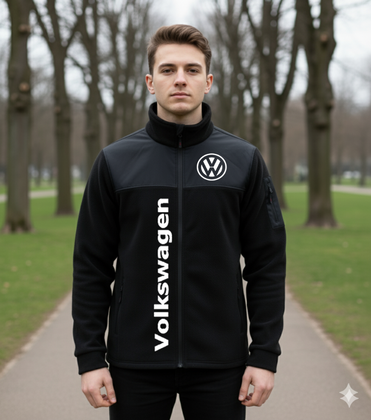 VOLKSWAGEN - FERMUARLI POLAR CEKET