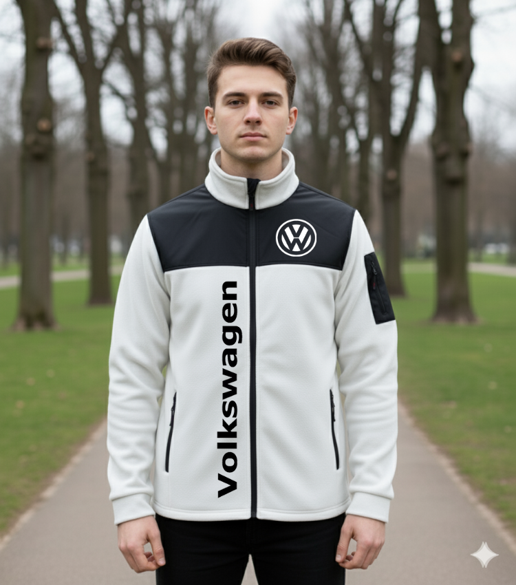 VOLKSWAGEN - FERMUARLI POLAR CEKET
