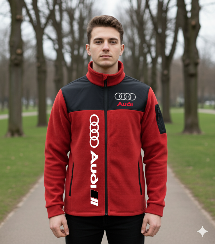 AUDİ - FERMUARLI POLAR CEKET