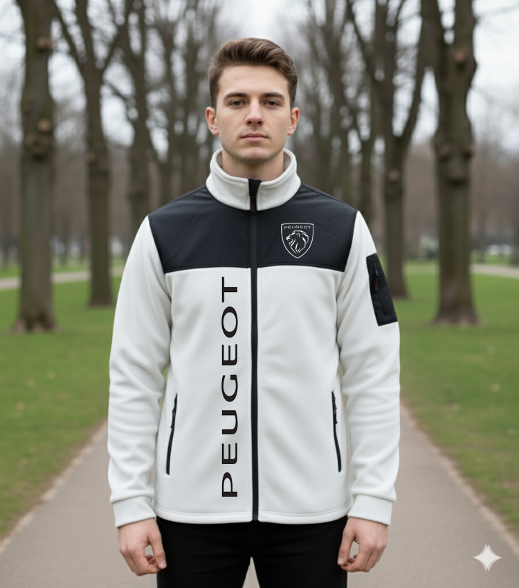 PEOUGHT - FERMUARLI POLAR CEKET
