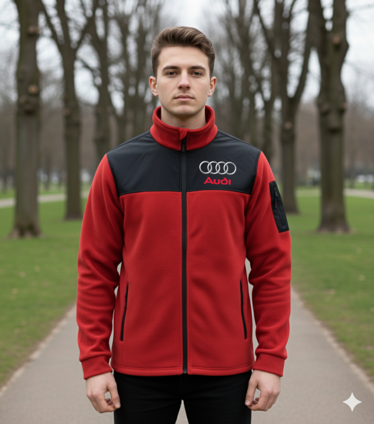 AUDİ - FERMUARLI POLAR CEKET