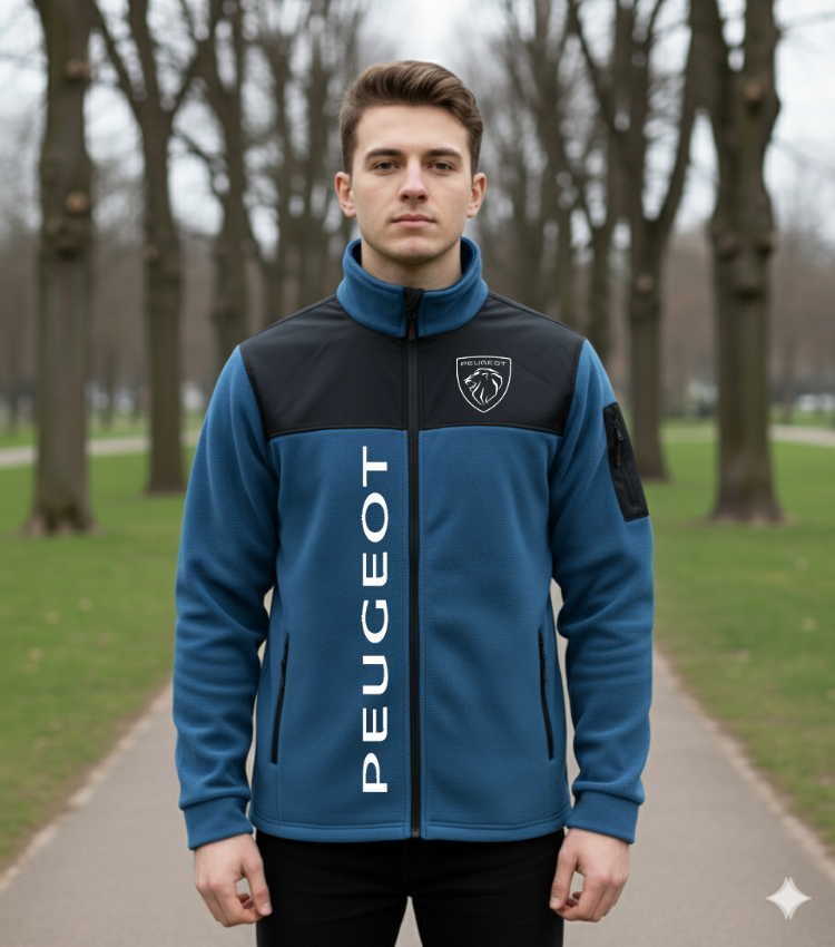 PEOUGHT - FERMUARLI POLAR CEKET