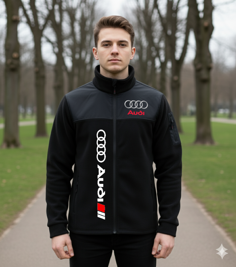 AUDİ - FERMUARLI POLAR CEKET