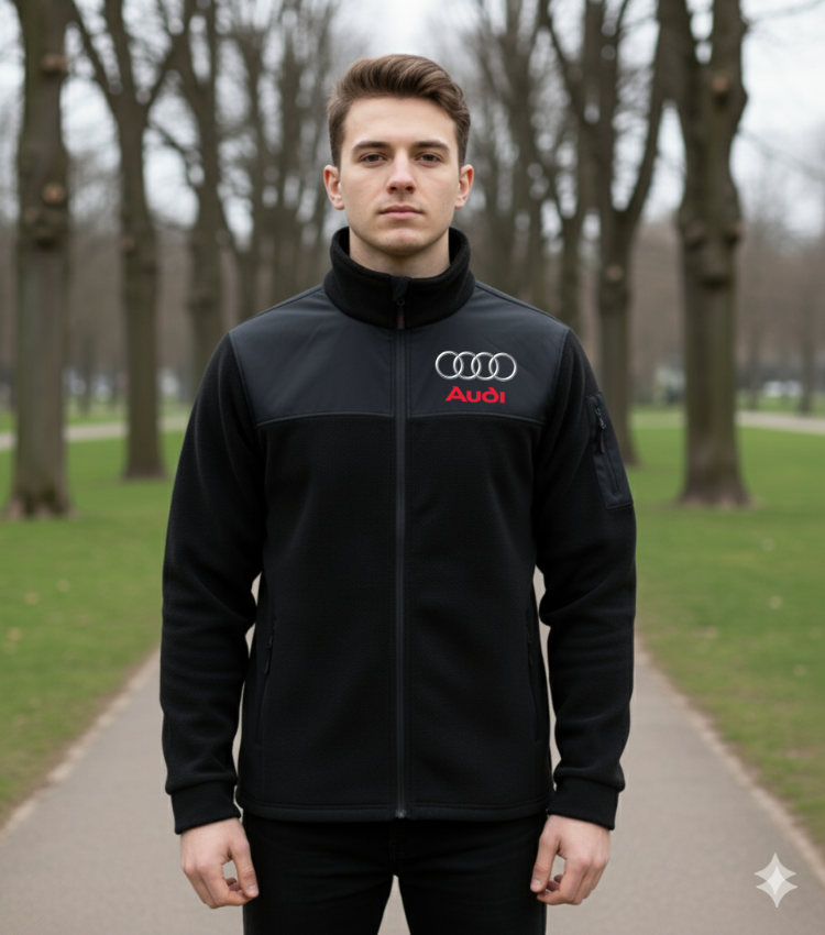 AUDİ - FERMUARLI POLAR CEKET