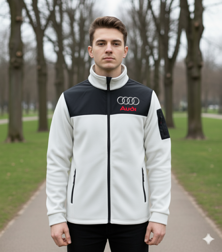AUDİ - FERMUARLI POLAR CEKET
