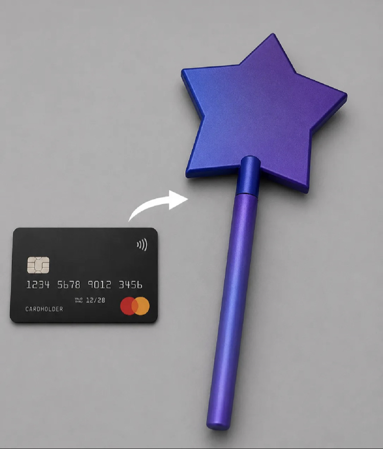 Sihirli Kart Değneği (Magical Card Wand)