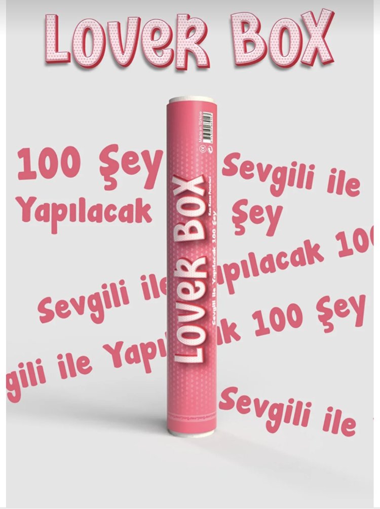 Lover Box Sevgili ile yapılacak 100 Şey