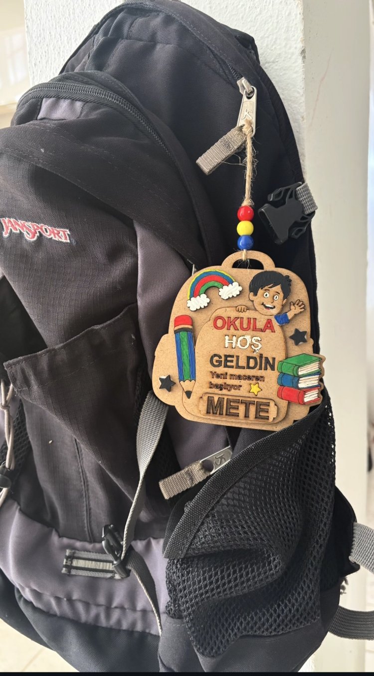 Okula Hoşgeldin Hediyesi Boyama Süs 20 Adet