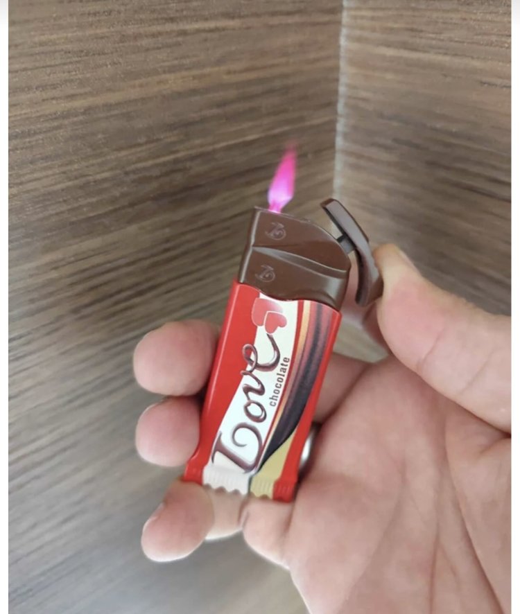 Çikolata Görünümlü Çakmak
