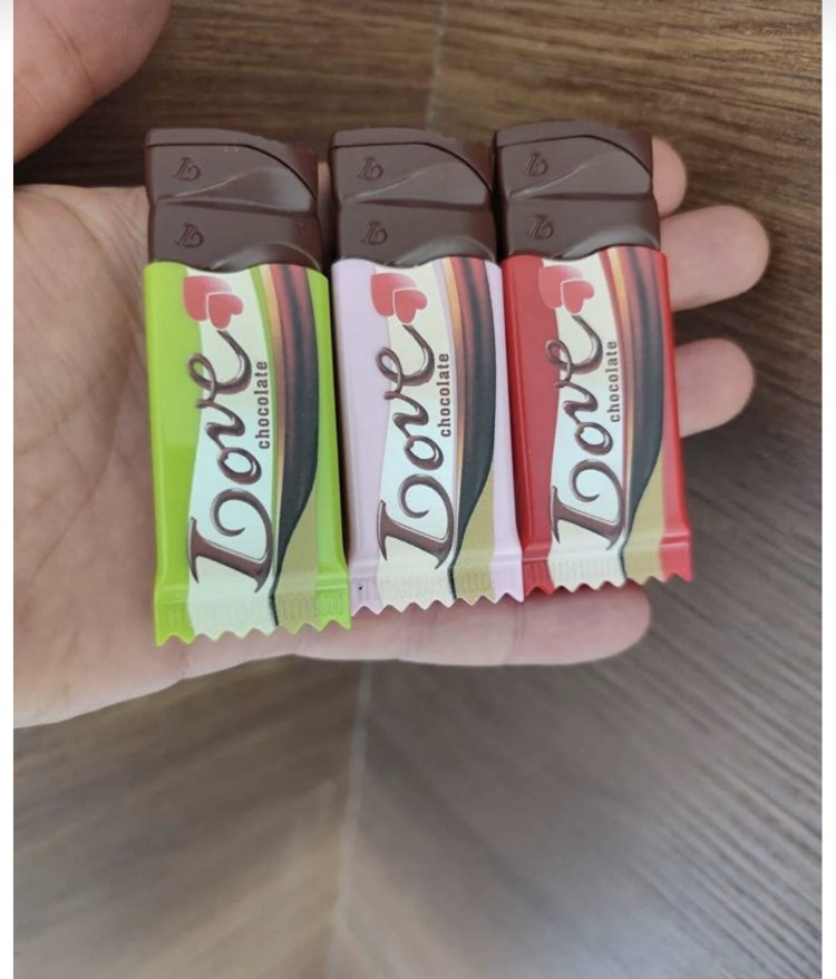 Çikolata Görünümlü Çakmak