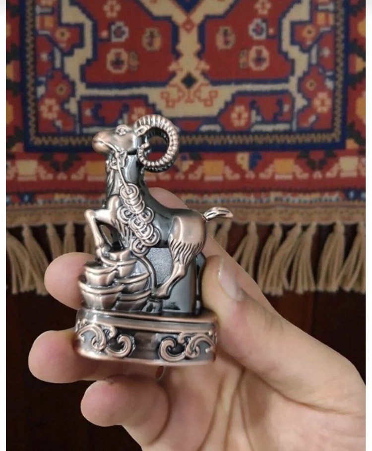 Keçi Tasarım Metal Çakmak