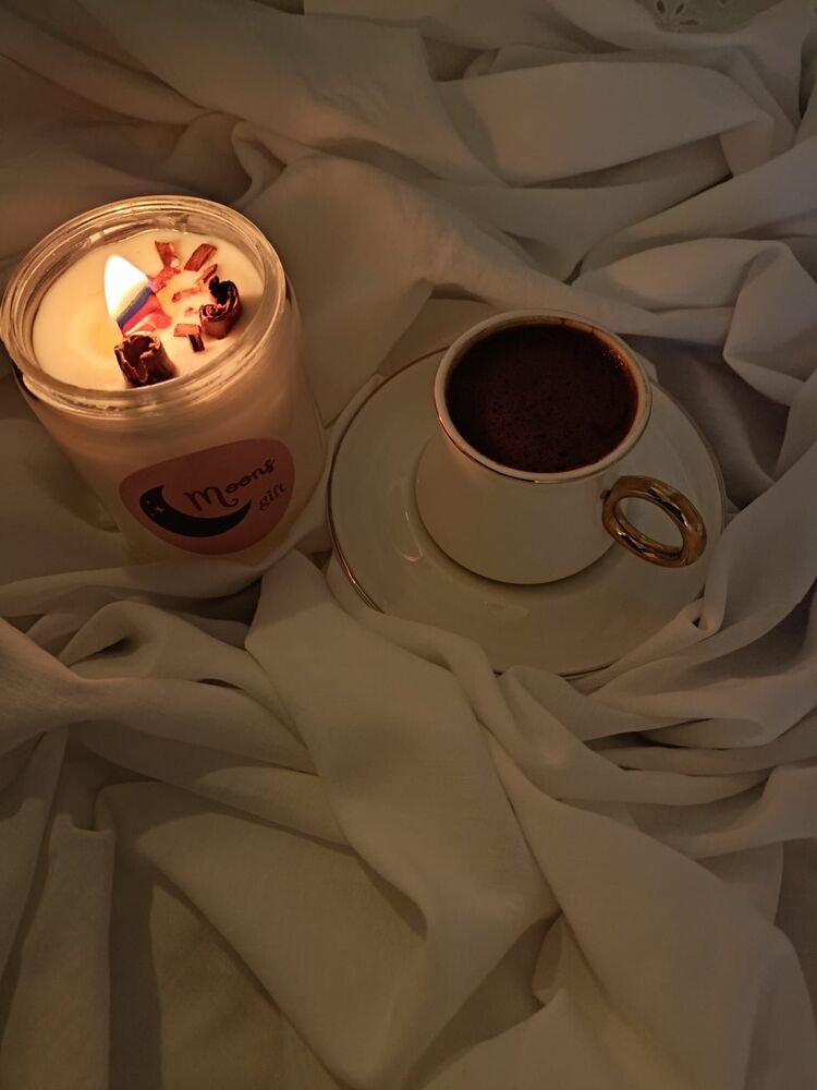 Avrupa Kavanoz Tarçın Temalı Mum