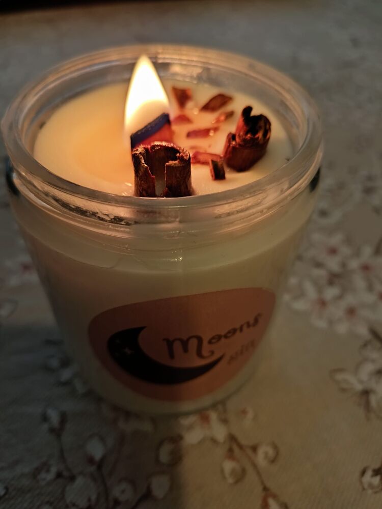 Avrupa Kavanoz Tarçın Temalı Mum