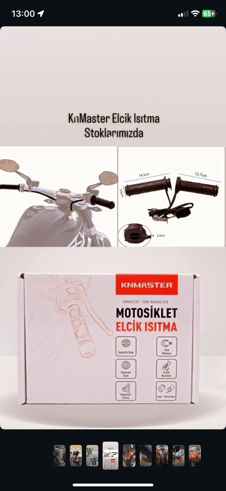 KNMASTER UNİVERSAL ELCİK ISITMA (Tüm motorlara uyumlu)