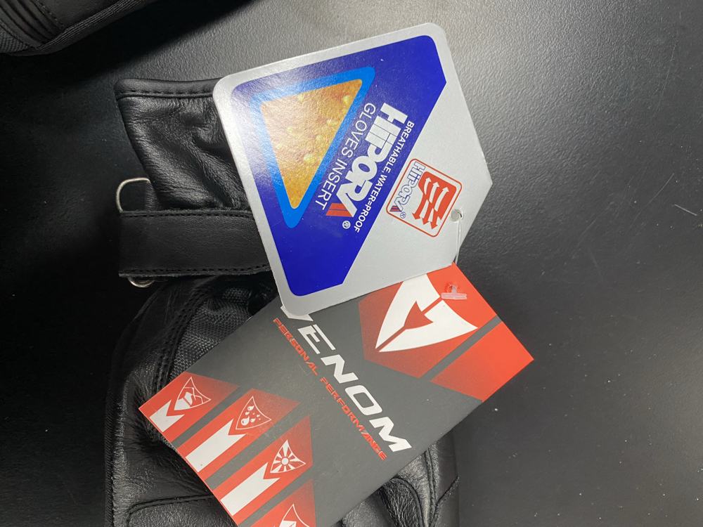 Venom Ekstra korumalı kışlık motosiklet eldiveni