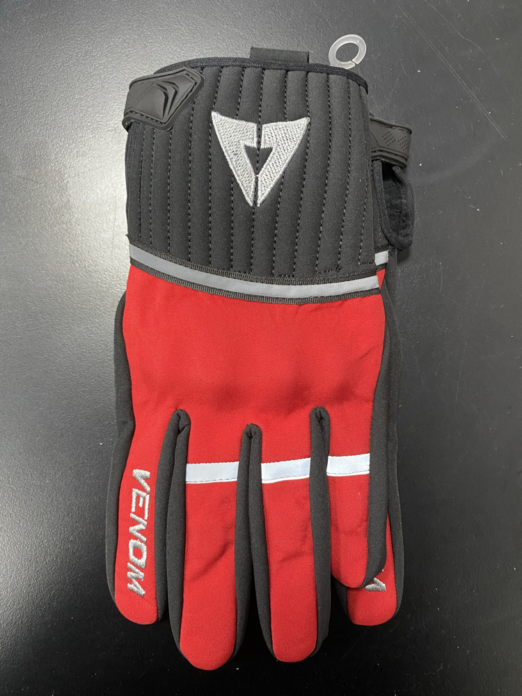 Venom 9015 Soft Shell Kırmızı-Siyah Kışlık eldiven