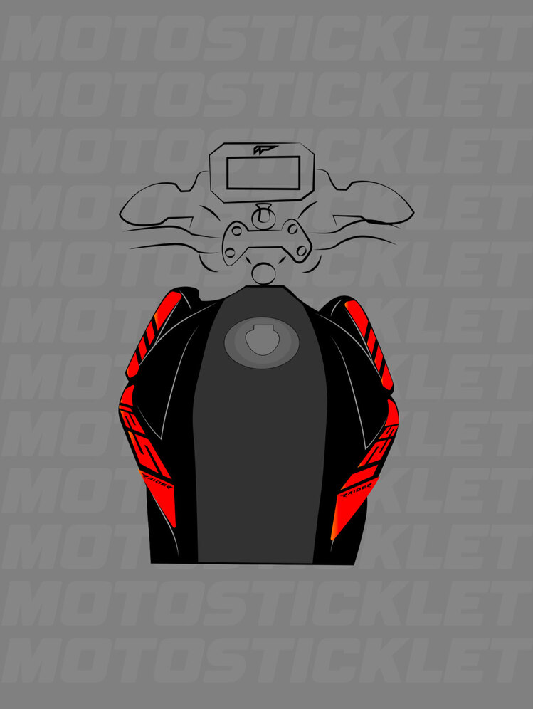 125 RAIDER DEPO ŞERİT STİCK MODEL 1
