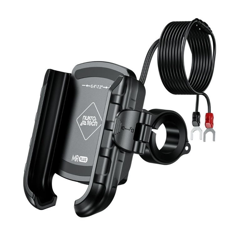 Nukrotech MR PLUS TYPE C Şarjlı Motosiklet Telefon Tutucu 