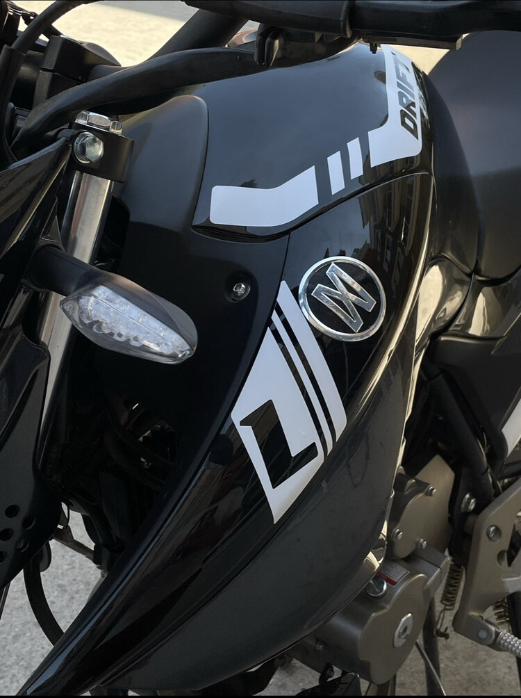 L STICKER / DRIFT L (BEYAZ)