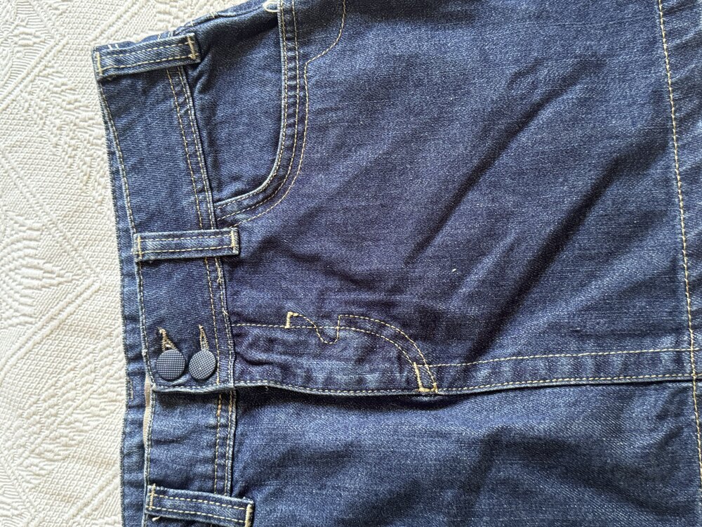 Vintage jean etek 